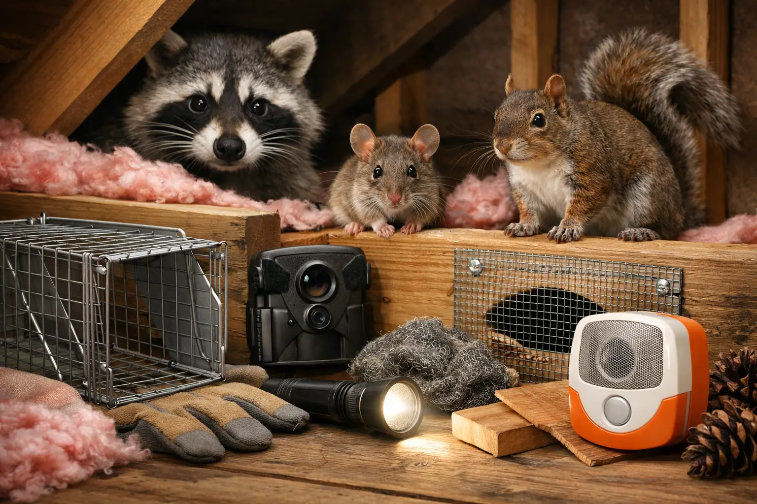 8 Best Ways to Stop Attic Animals