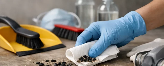 How to Clean Rodent Droppings Safely