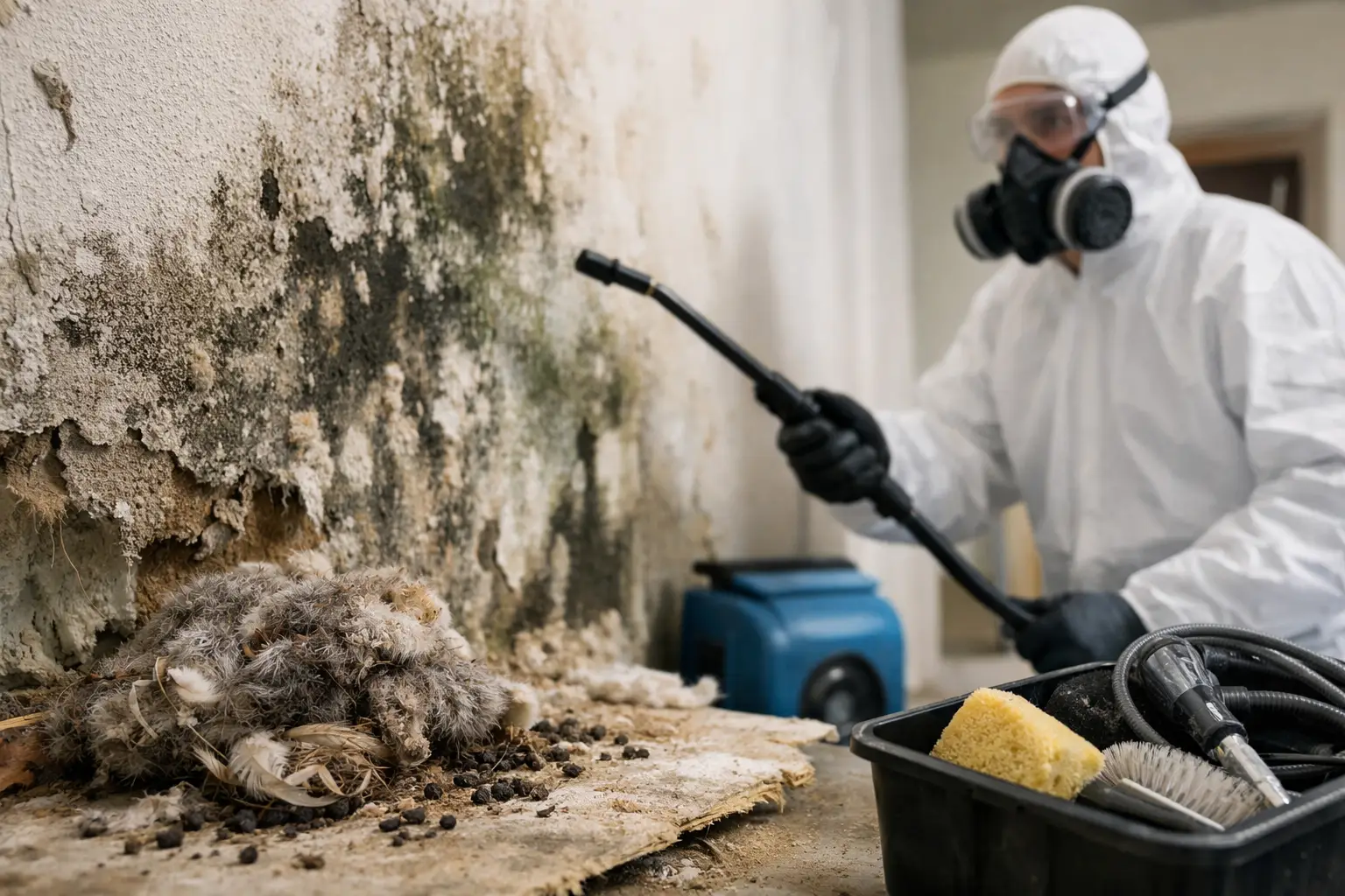 Mold Cleanup After Animals: What It Takes