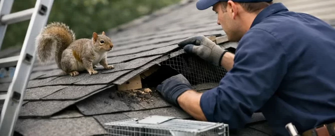 Squirrel Removal Services for Homes and Buildings