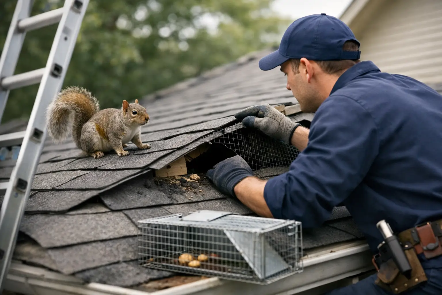 Squirrel Removal Services for Homes and Buildings