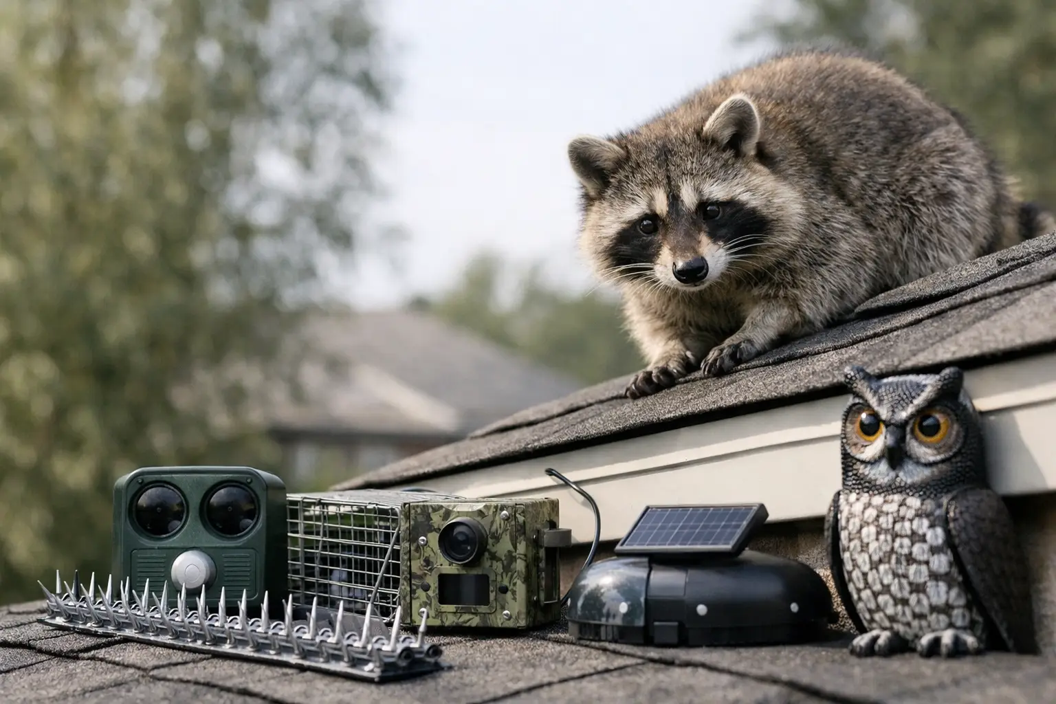7 Best Raccoon Deterrents for Roofs