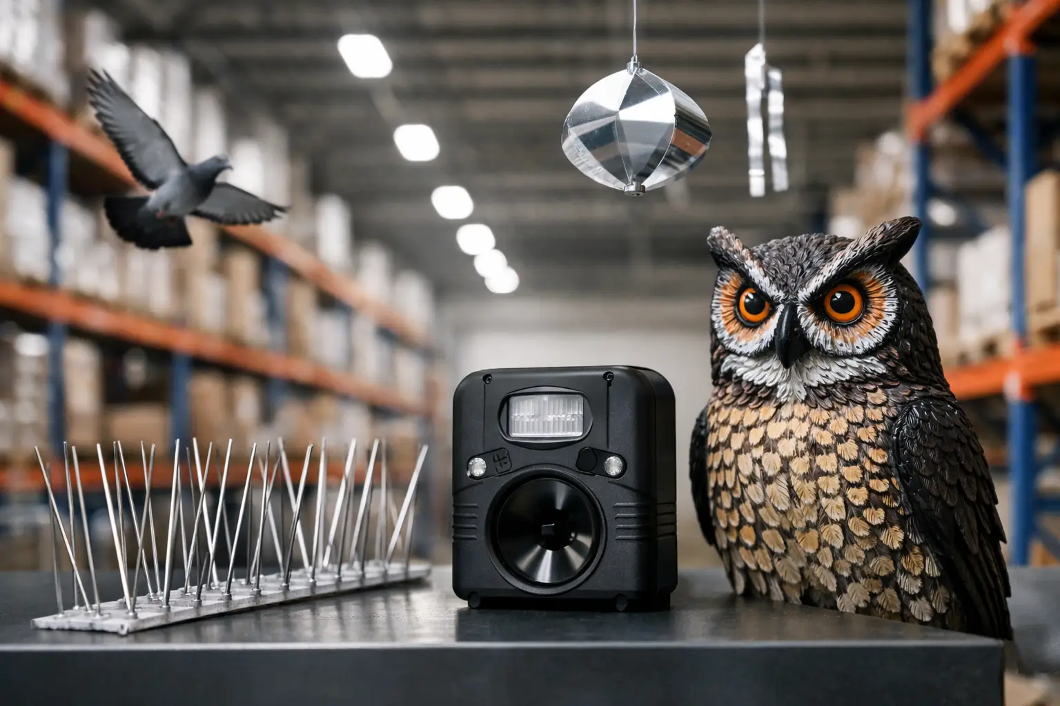 Best Bird Deterrents for Warehouses