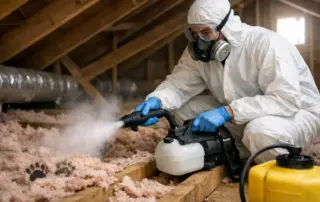 Disinfecting Attic After Raccoons Safely
