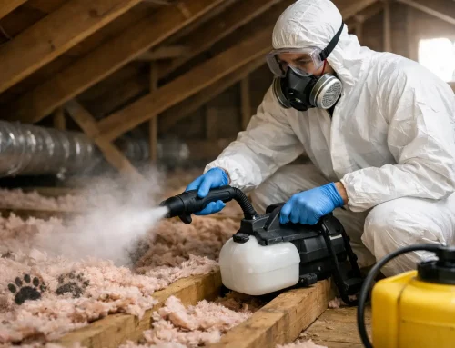 Disinfecting Attic After Raccoons Safely