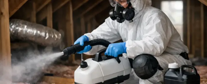 How to Disinfect Attic Safely