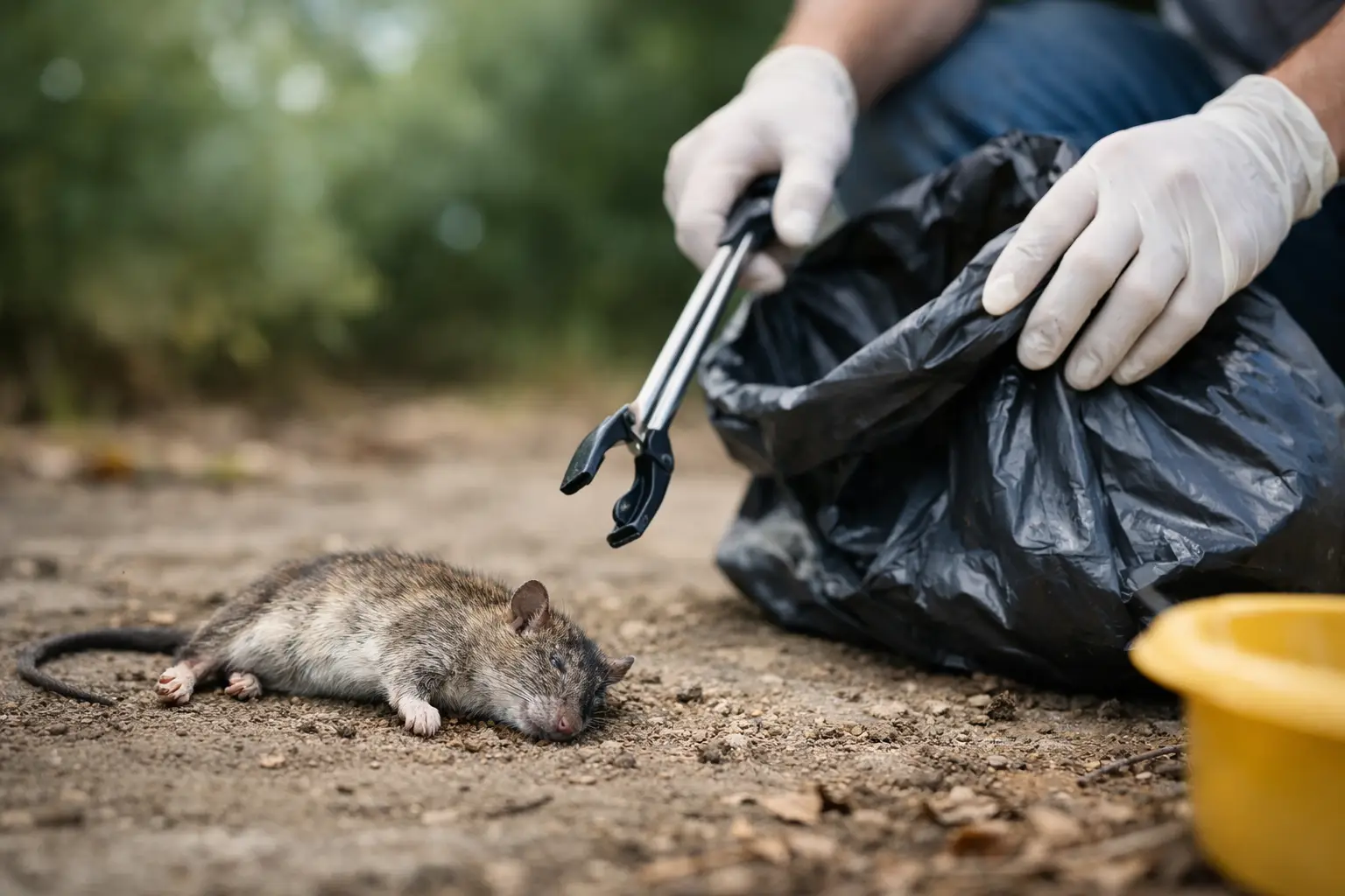 How to Remove Dead Animal Safely