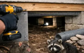 Crawlspace Animal Proofing That Stops Repeat Entry