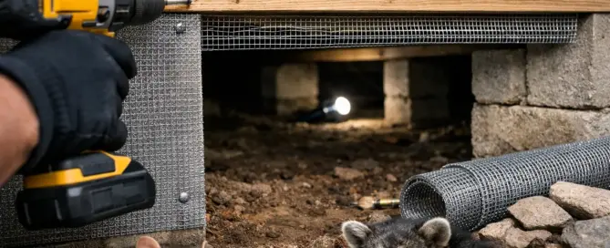 Crawlspace Animal Proofing That Stops Repeat Entry
