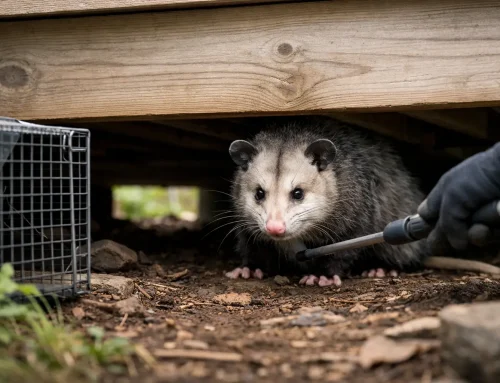 Opossum Under Deck Removal Done Right