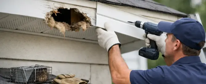 Soffit Repair for Animal Damage: Fast Steps