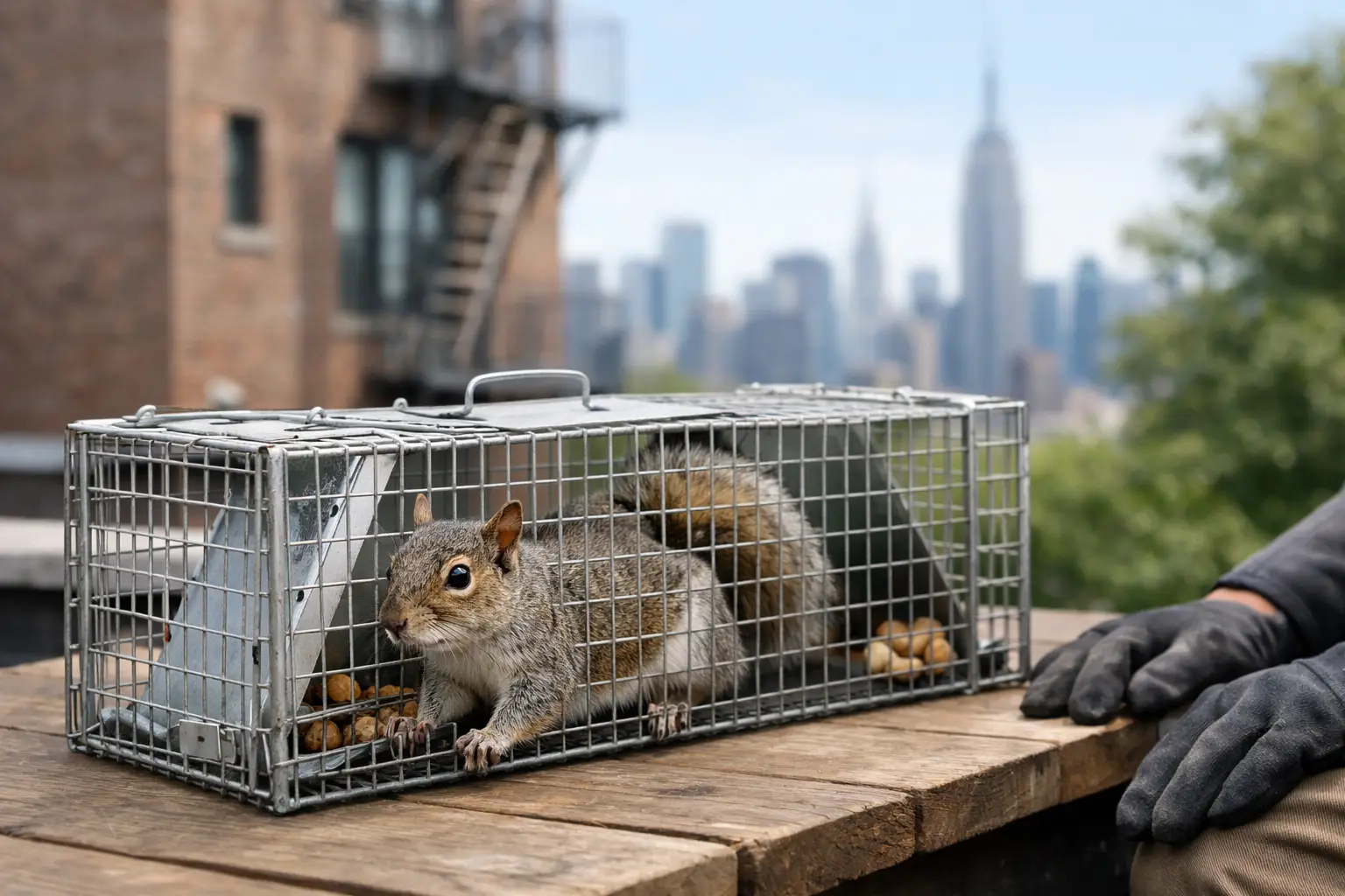 Squirrel Trapping for NYC and NJ Properties