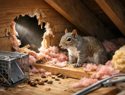 Squirrels in Attic Removal Before Damage Spreads