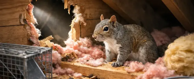 Squirrels in Attic Removal Before Damage Spreads