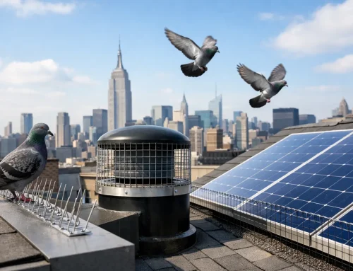 Bird Control NYC for Roofs, Vents, and Solar Panels