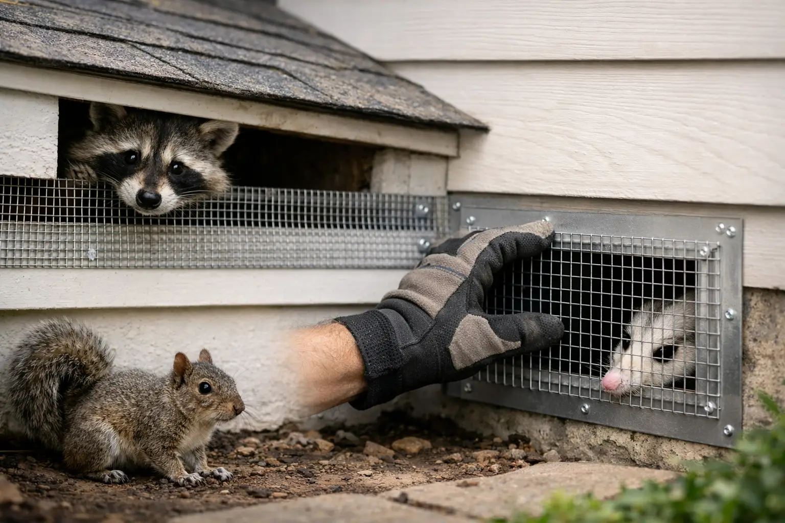Wildlife Exclusion That Stops Repeat Animal Entry