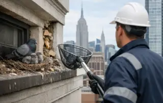 Bird Removal NYC for Nesting and Damage