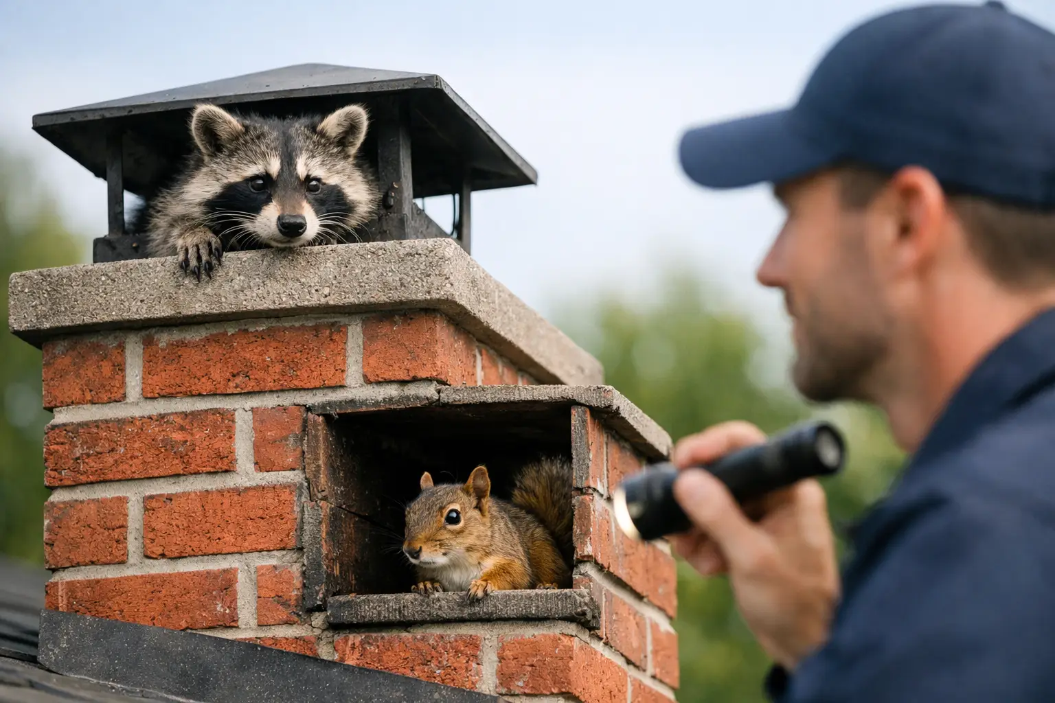 Chimney Animal Problems Need Fast Solutions