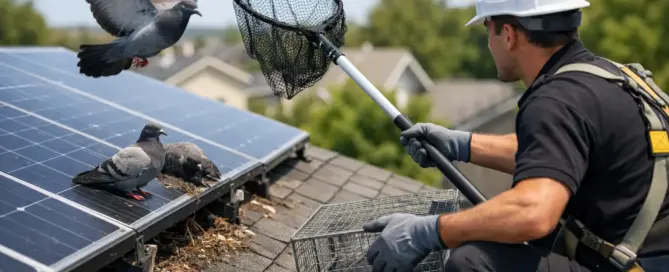 Pigeon Removal NJ: Stop Roof and Solar Damage