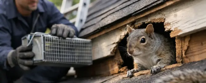 Squirrel Removal NJ for Attics and Roofs