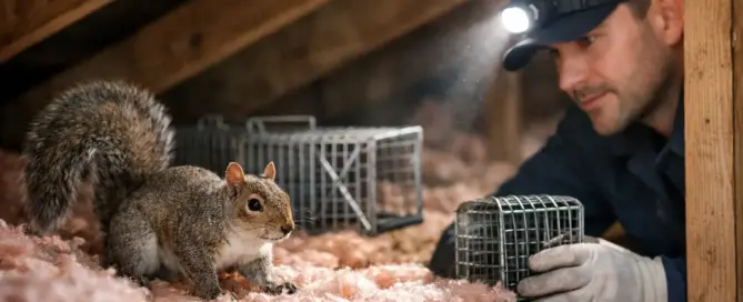 Squirrels in Attics Need Fast, Professional Removal