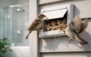 Why Are Birds Nesting in My Bathroom Vent?