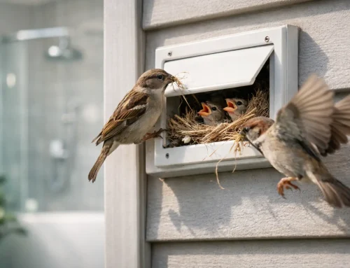 Why Are Birds Nesting in My Bathroom Vent?