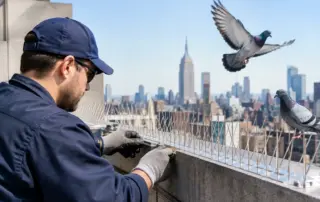 Pigeon Removal NYC for Roofs, Balconies, and Signs