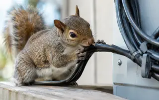 Squirrels Chewing Wires Can Start a House Fire