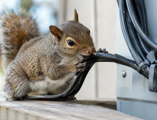 Squirrels Chewing Wires Can Start a House Fire